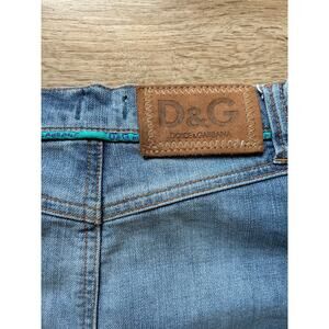 D&G Vintage Denim Mini Skirt